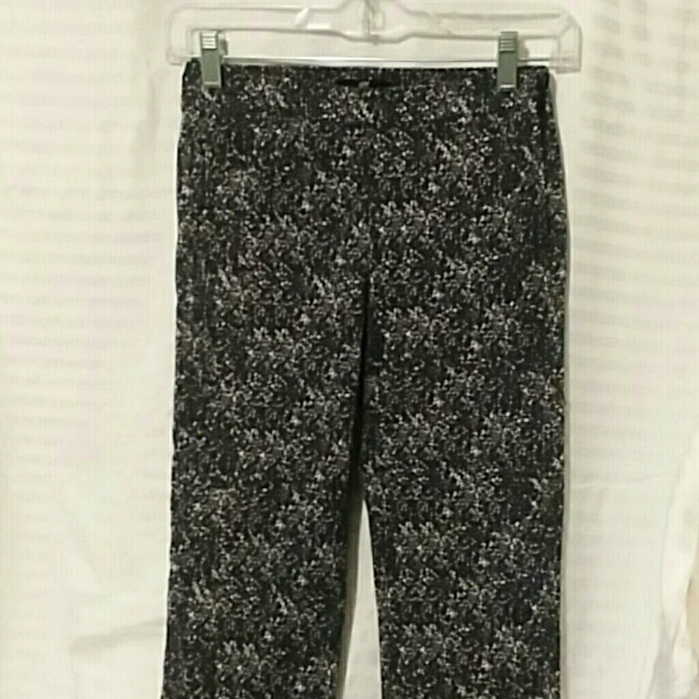 Navy Blue & White Size 2 Pants